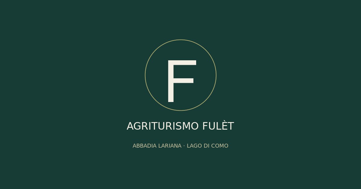 Monogramma Agriturismo Fulèt